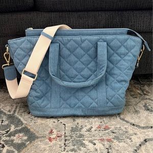Stoney Clover Quilted Denim Mini Tote
